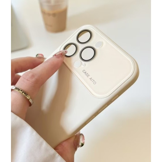 电镀大视窗全包镜头壳大