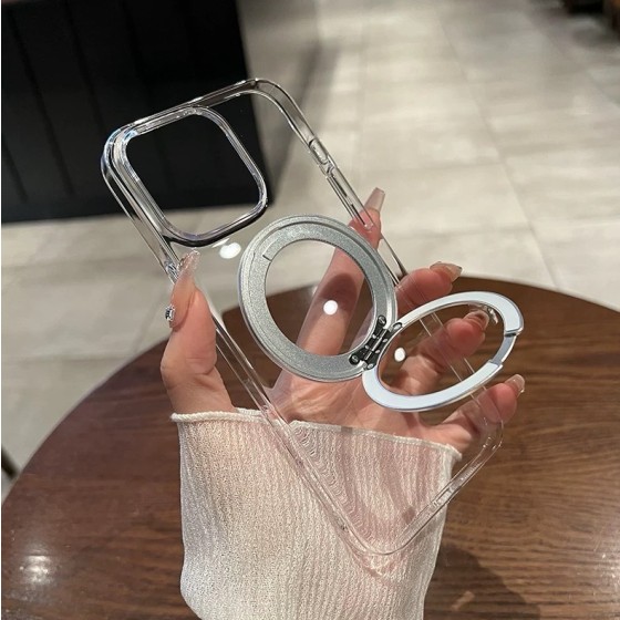 护盾360支架高透手机壳