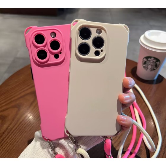 四角挂绳手机壳